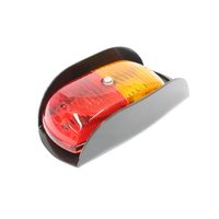 Narva 85770bl Side Marker Lamp Red / Amber With Metal Safety Guard Bracket X1
