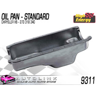 OIL PAN STANDARD FOR CHRYSLER 273 318 340 - V8 PLYMOUTH DODGE VALIANT