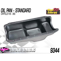 OIL PAN STANDARD FOR CHRYSLER 360ci V8 - DODGE PLYMOUTH VALIANT ( 9344 )