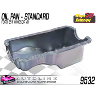 OIL PAN STANDARD FOR FORD 351 WINDSOR V8 - FALCON XR XT XW XY, MUSTANG 1965-69