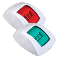 NARVA 99010BL NAUTICAL LED MARINE PORT & STARBOARD LAMPS WHITE RED & GREEN LENS