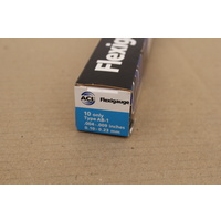 ACL AB-1 BLUE FLEXIGAUGE BLUE PRECISION PLASTIC STRIP - BEARING CLEARANCE x10