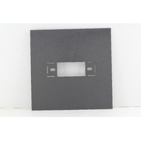 DNA ABS PLASTIC SHEET 305 x 305mm WITH SINGLE DIN CUT OUT TEXTURED ABS-1200D