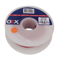 OEX RED 3mm SINGLE CORE CABLE 10A WIRE 30M ROLL CARAVAN CAMPER TRAILER BRAKES