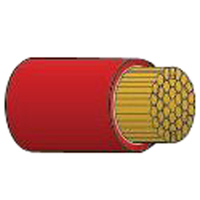 OEX 5mm Red Single Core Cable 12 Volt 25 Amp Wire - Sold Red per Metre