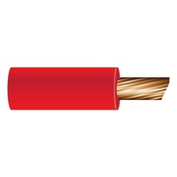 OEX ACX0752L 5mm Single Core Auto Cable Red 12 Volt 20 Amp Wire 100m Roll