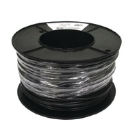 OEX ACX0761L Black 6mm Single Core Cable 30 Amp 12 Volt Wire 100m Roll