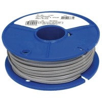 OEX ACX0800 2mm Twin Core Speaker Cable Figure 8 Grey w/ Black Trace 30M Roll