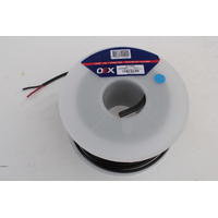 OEX ACX0808 4mm 15A TWIN CORE BLACK & RED SHEATHED CABLE WIRE 30m ROLL