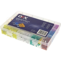OEX ACX1738 Standard & Mini Blade Fuse Assortment Kit - 371 Pieces