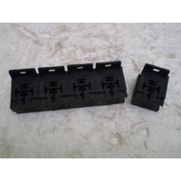 RELAY BASE HOLDER MINI RELAY STACKABLE FOR NARVA HELLA BOSCH 4 OR 5 PIN x5