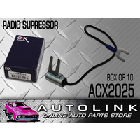 OEX Radio Suppressor Stops Amp Noise Condenser Stereo Speakers Sub Noises x10