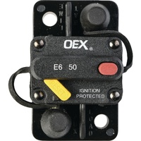 OEX ACX2085BL 50A Mini Manual Reset Circuit Breaker Type 3 Switchable
