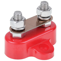 OEX ACX3157 DUAL POWER CABLE STUD REMOTE TERMINAL 250A RED