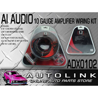 Ai AMPLIFIER WIRING KIT 10 GAUGE COMPLETE KIT FOR 2CHANNEL AMPLIFIER ADX0102