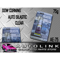 DOW CORNING AUTO SILASTIC CLEAR SEALANT SILICONE RUBBER FOR CAR BIKE 75G AE-75