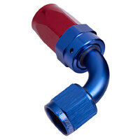 Aeroflow AF103-06 100 Series 90° Swivel Hose End -6 Blue/Red for 100 & 450 Hose