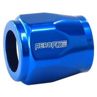 Aeroflow AF150-06 Hex Hose Finisher 5/8" or 16mm ID -6 Blue