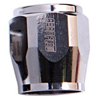 Aeroflow AF150-06CH Hex Hose Finisher 5/8" or 16mm ID -6 Chrome