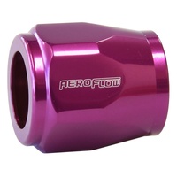 Aeroflow AF150-06PUR Hex Hose Finisher 5/8" or 16mm ID -6 Purple
