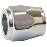 Aeroflow AF150-06S Hex Hose Finisher 5/8" or 16mm ID -6 Silver
