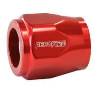 AEROFLOW HEX HOSE FINISHER 13/16" (20.6mm) INSIDE DIAMETER RED AF150-10R