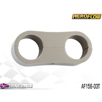 AEROFLOW BILLET ALLOY DUAL HOSE SEPARATOR TITANIUM FINISH 3/16" ID AF156-03T