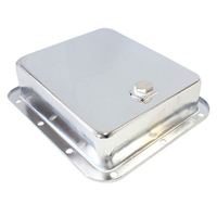 Aeroflow AF1825-3000 Chrome Transmission Pan for Ford C4 Trans Deep