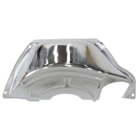 Aeroflow AF1827-3002 Chrome Dust Cover - GM Power Glide with Chev V8