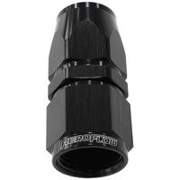 Aeroflow AF201-03DBLK 200 / 570 Series Straight Hose End -3 Black 200 250 Hose