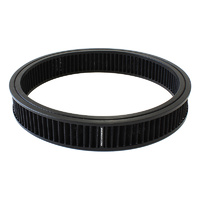 AEROFLOW AF2041-1650 WASHABLE BLACK AIR FILTER ELEMENT ROUND 14" x 3"