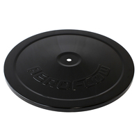 Aeroflow AF2251-0922 Black 9″ Air Cleaner Filter Steel Top Lid Plate