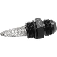 Aeroflow AF237-12-12 Oil System Filter Screen -12ORB to -12AN for Dry Sump Black