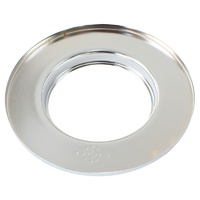 AEROFLOW AF2851-0900 CHROME 9" AIR CLEANER FILTER STEEL FLAT BASE PLATE