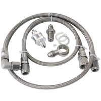 AEROFLOW TURBO OIL LINE KIT WITH FILTER FOR FORD FALCON BA BF XR6 AF30-1000
