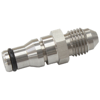 Aeroflow AF362-04 Silver Clutch Master Cyl Adapter -4 for Late Chrysler Ford GM