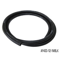 AEROFLOW AF400-12-1MBLK 400 SERIES PUSH LOCK HOSE -12AN BLACK 1 METRE -40°C to 100°