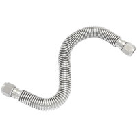 Aeroflow AF463-34 -10AN Flexible Turbo Drain Hose 400mm Long 304 Stainless Steel