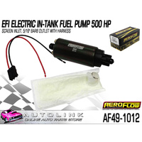 AEROFLOW AF49-1012 EFI ELECTRIC IN-TANK FUEL PUMP 500 HP 5/16" BARB OUTLET