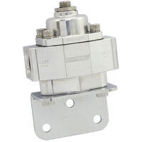 Aeroflow Billet 2 Port Fuel Pressure Regulator 3/8" NPT Ports Polishded 1-11 psi