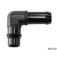 AEROFLOW BLACK 90° - 5/8" BARB MALE WATER FITTING FOR GM LSA V8 AF50-1001