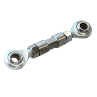 AEROFLOW STAINLESS STEEL 3/8" EYELET ADJUST ROD END 90mm + 25mm AF60-4011