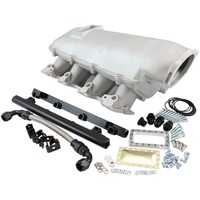 Aeroflow AF6063-6000 GM LS Rectangle Port Low Rise EFI Modular Intake Manifold