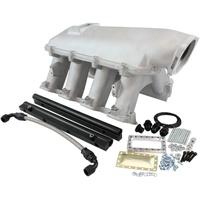 Aeroflow AF6063-6001 GM LS Rectangle Port Hi Rise EFI Modular Intake Manifold