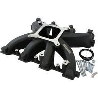 Aeroflow AF6240-6000 Black LS3 V8 Rectangle Carby Street Non EFI Intake Manifold