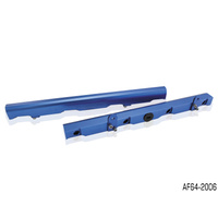 AEROFLOW BILLET EFI FUEL RAIL BLUE FOR HOLDEN GM V8 LS2 & LS3 AF64-2006