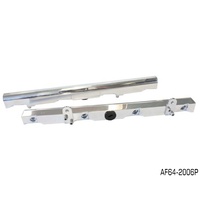 AEROFLOW BILLET EFI FUEL RAIL POLISHED FOR HOLDEN GM V8 LS2 & LS3 AF64-2006P