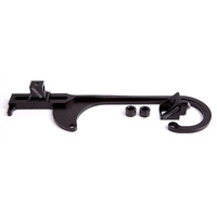 Aeroflow AF64-2026BLK Billet Throttle Cable Bracket 4150 Style Black AF64-2031BLK