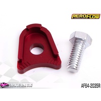 AEROFLOW RED BILLET DISTRIBUTOR CLAMP FORD V8 CLEVELAND & WINDSOR AF64-2035R