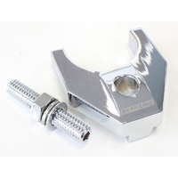 AEROFLOW AF64-2093C CHROME BILLET DISTRIBUTOR CLAMP FORD V8 CLEVELAND & WINDSOR